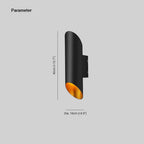 Larenera Aluminium Wall Light-Moonnatur