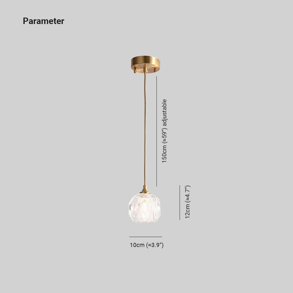 Merrenevia Acrylic Pendant Light-Moonnatur