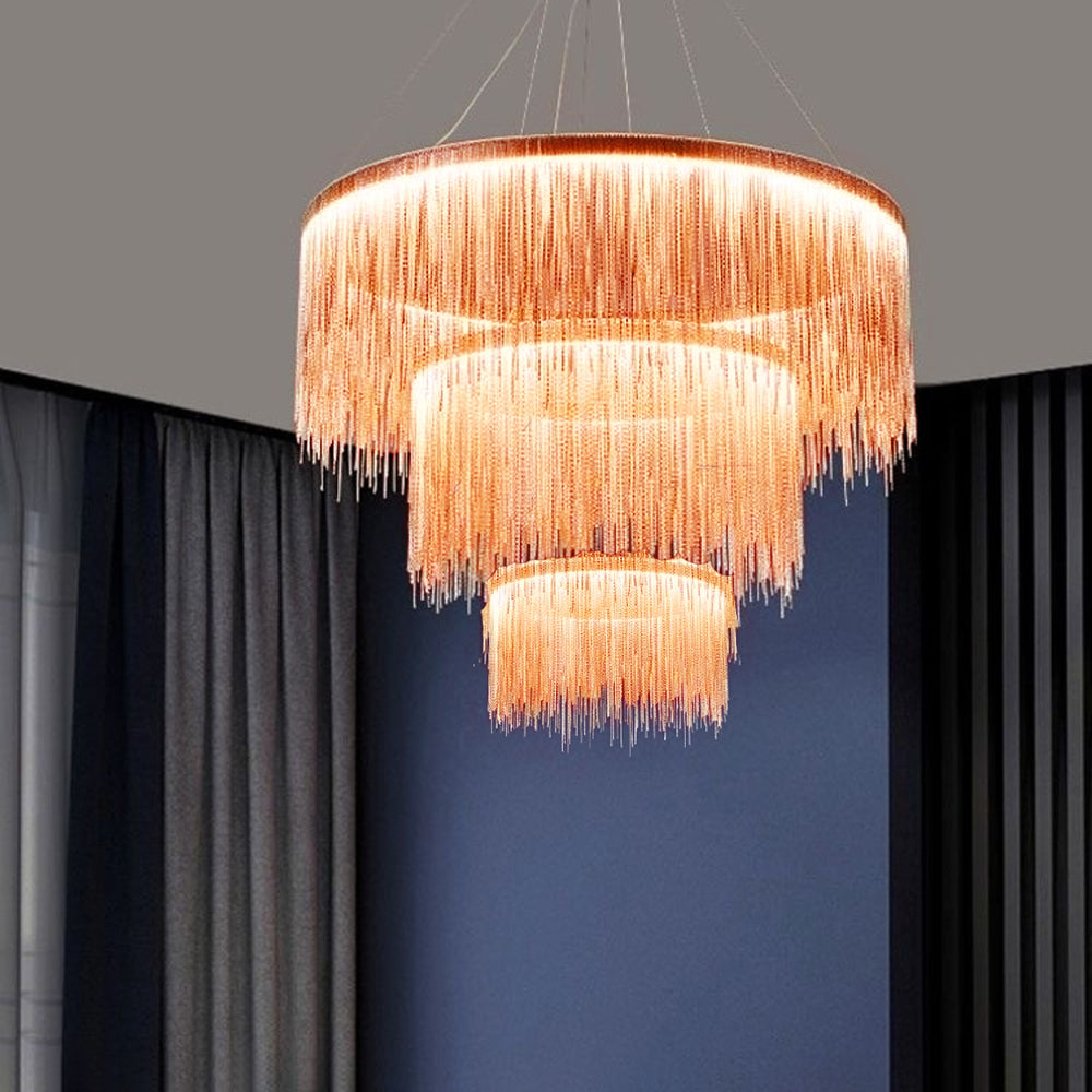 Galdenlark Metal Pendant Light-Moonnatur