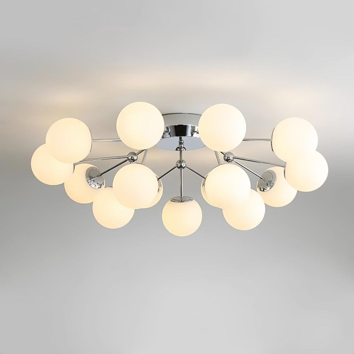 Tildenelis Glass Ceiling Light-Moonnatur