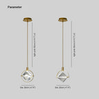Kesterwyn Crystal Pendant Light-Moonnatur