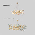 Cardelwynne Ceramic Chandelier-Moonnatur