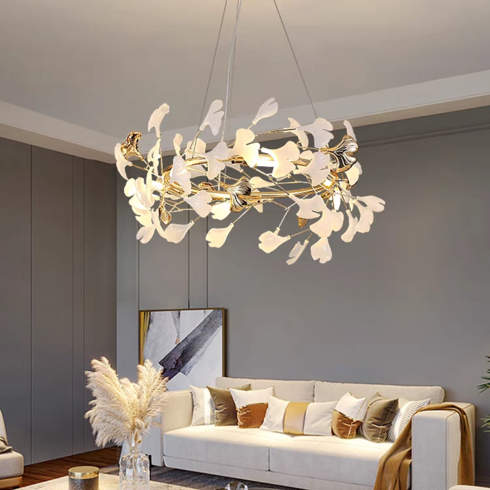 Faldenvale Ceramic Chandelier-Moonnatur