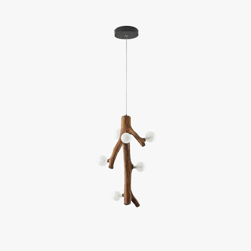 Torrenfern Glass Chandelier-Moonnatur