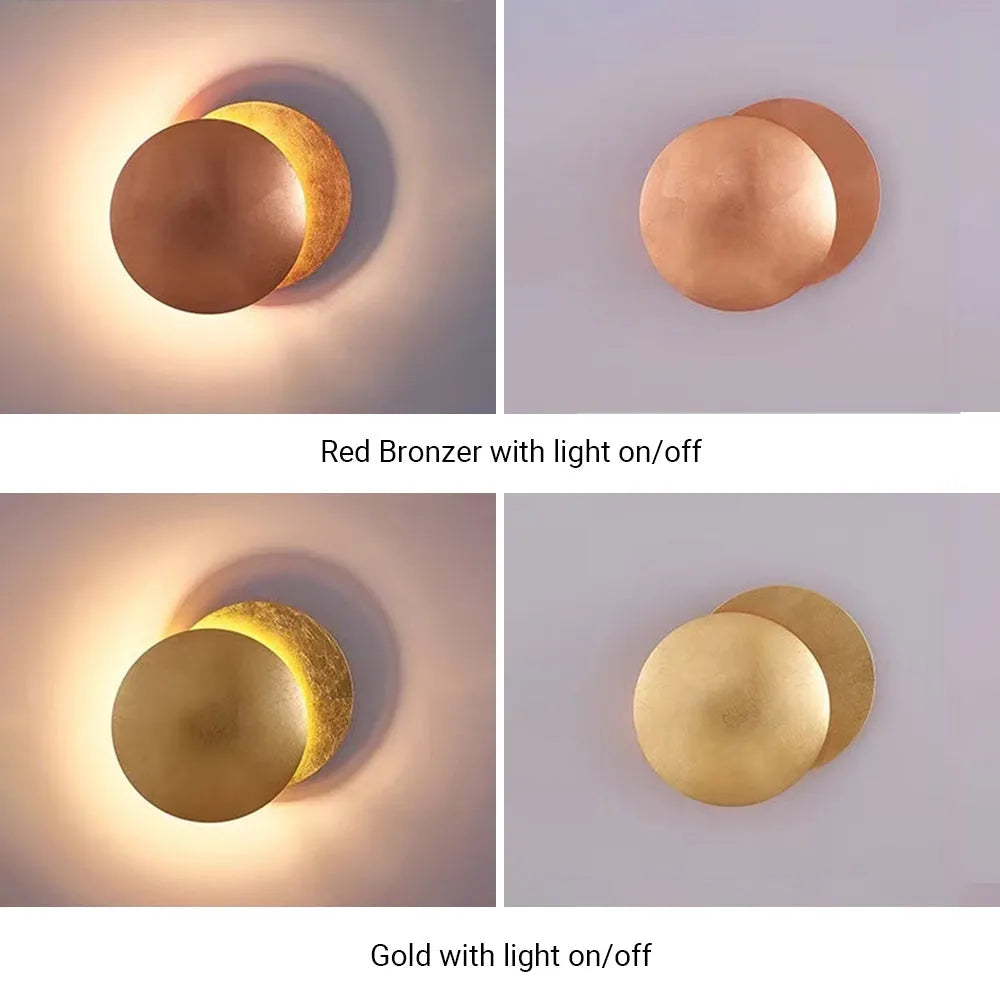 Enverfield Metal Wall Light-Moonnatur