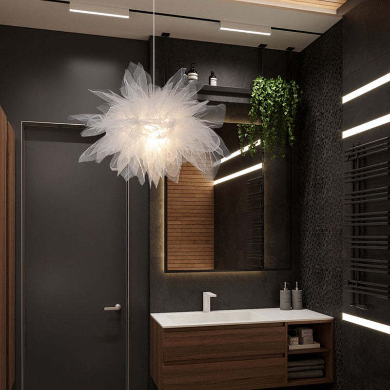Laderwynne Fabric Pendant Light-Moonnatur