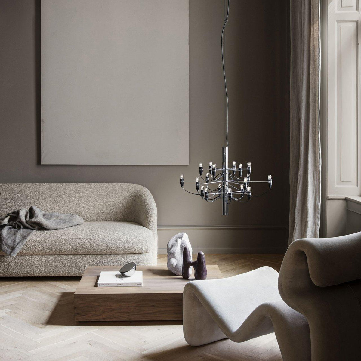 Eronna Steel Chandelier-Moonnatur