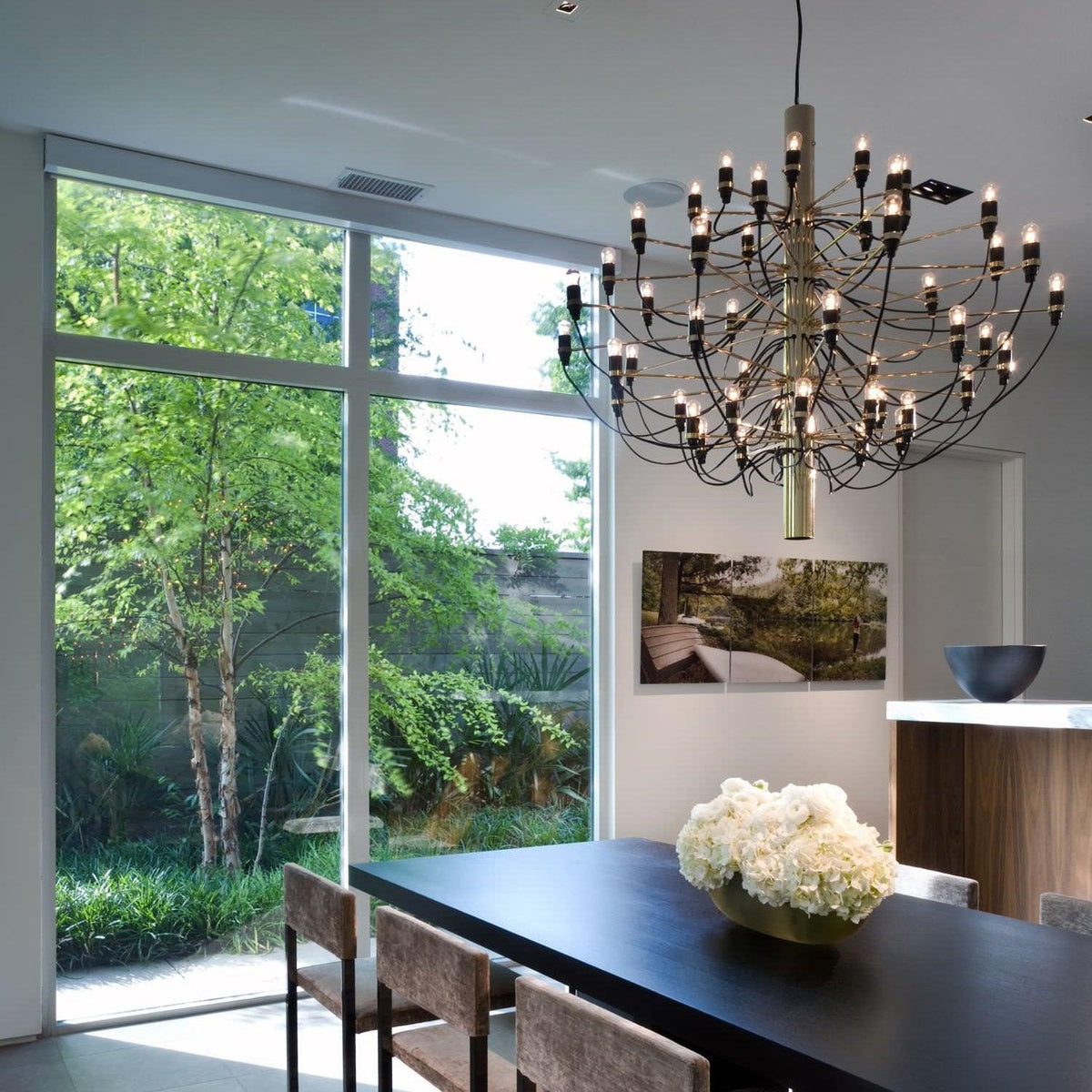 Eronna Steel Chandelier-Moonnatur