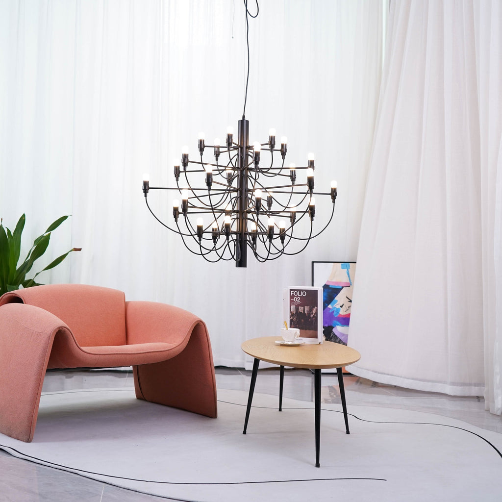 Eronna Steel Chandelier-Moonnatur