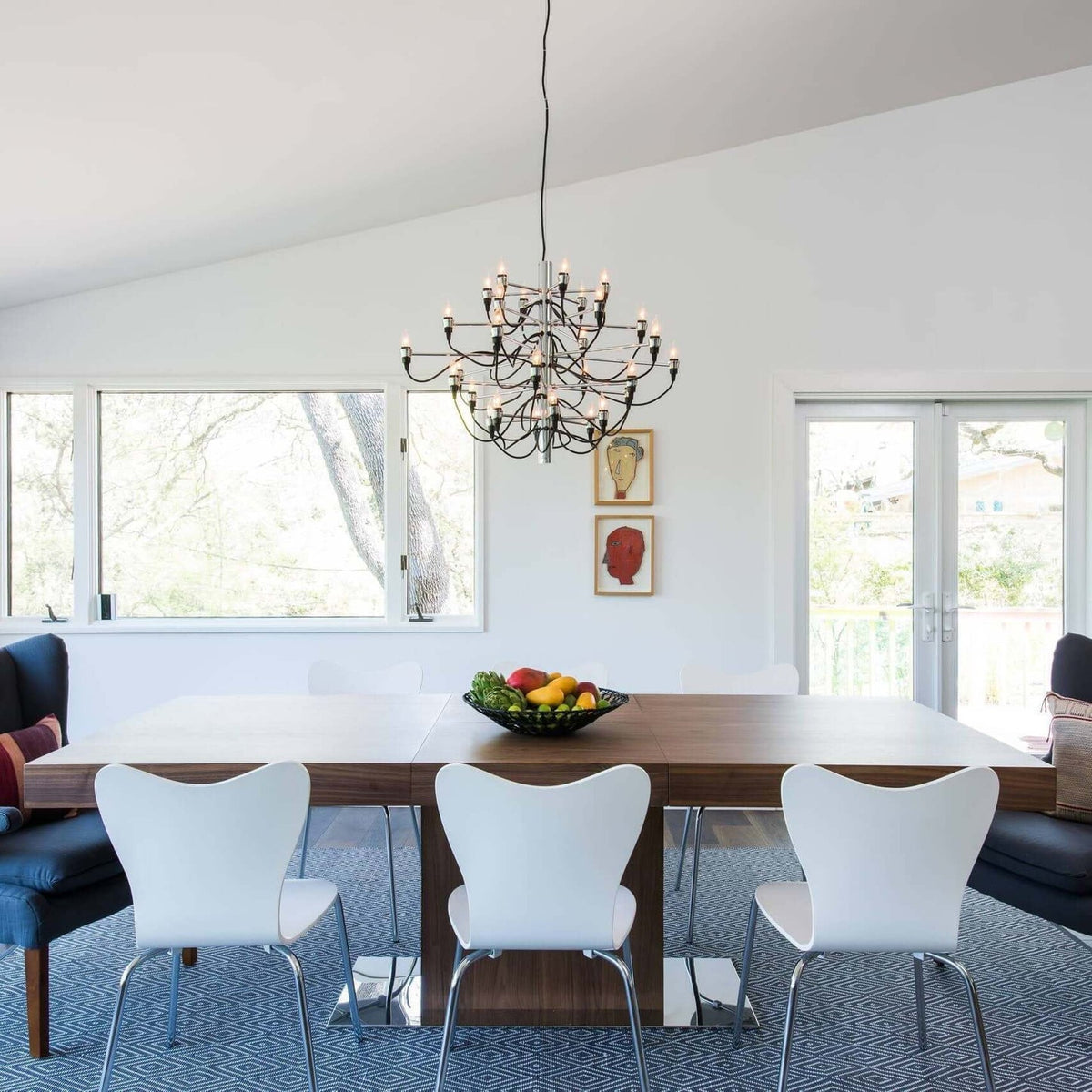 Eronna Steel Chandelier-Moonnatur