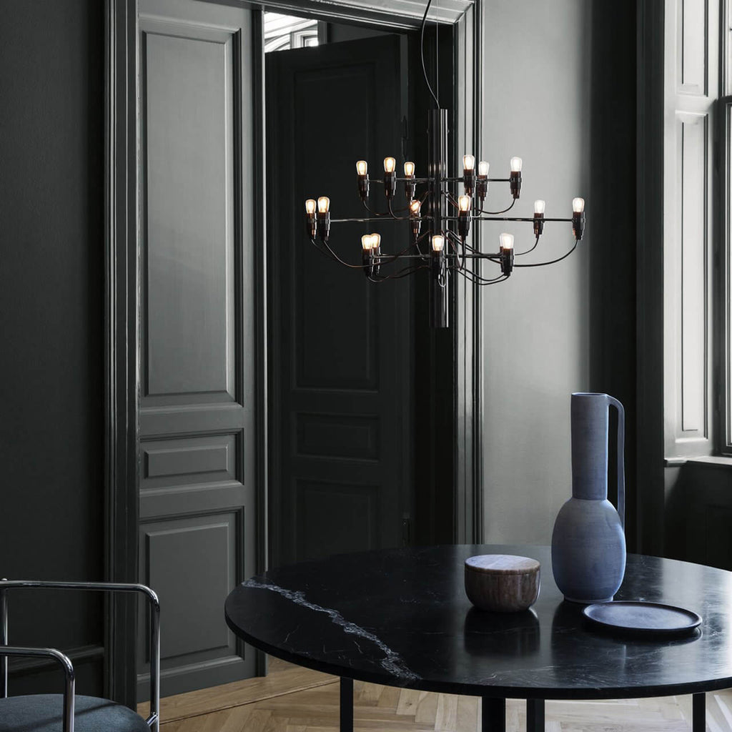 Eronna Steel Chandelier-Moonnatur