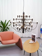 Eronna Steel Chandelier-Moonnatur