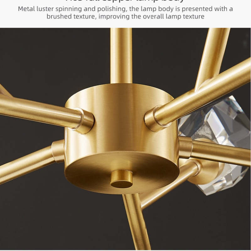 Auberwynne Crystal Chandelier-Moonnatur