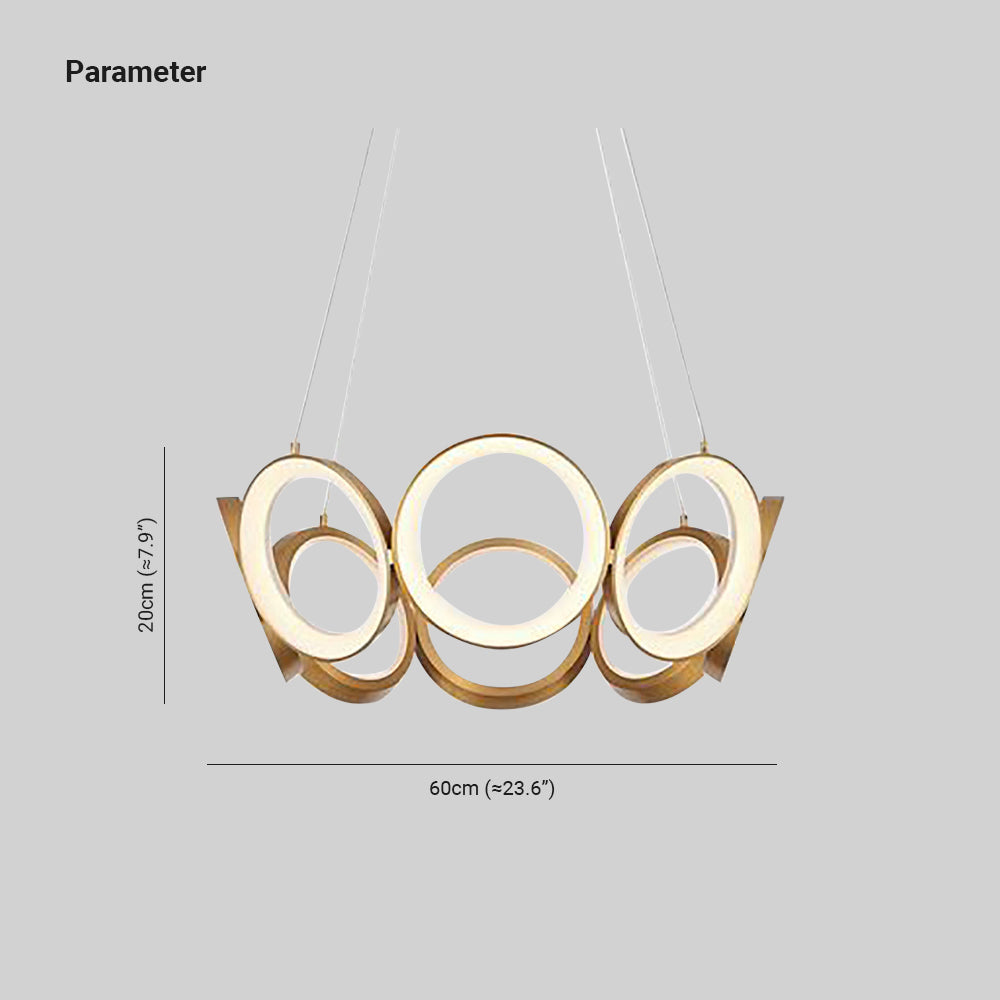 Ainseth Metal Pendant Light-Moonnatur