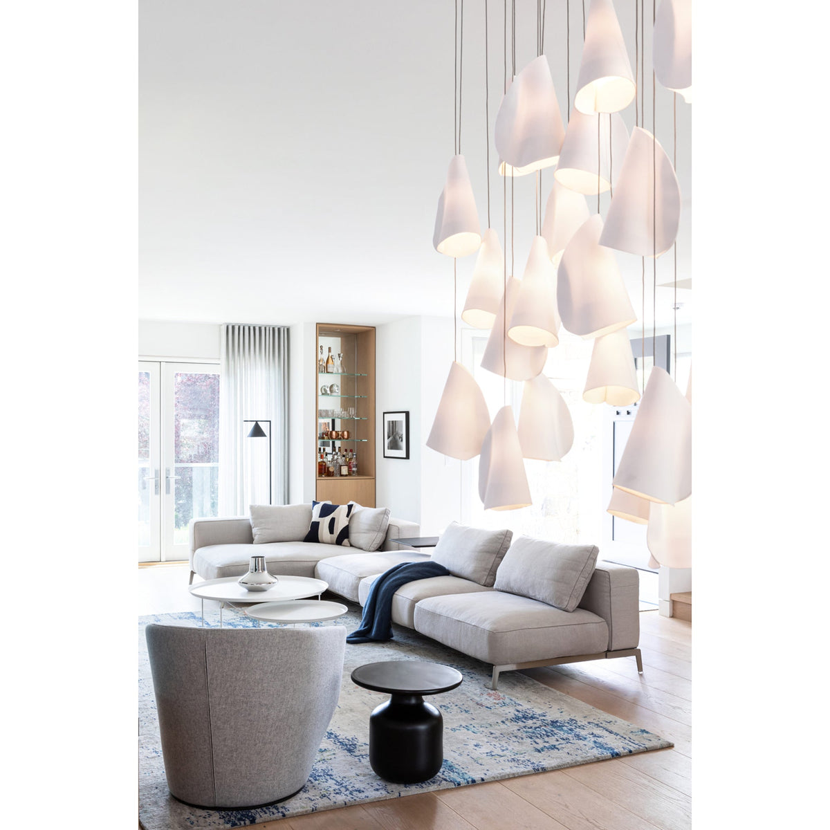 Vaselle Ceramic Pendant Light-Moonnatur