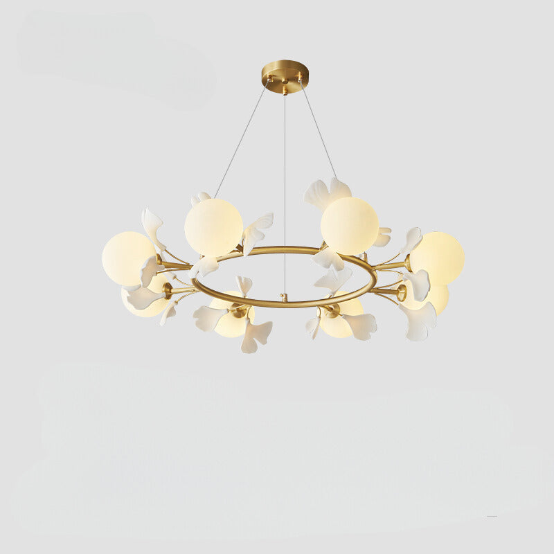 Veyrenley Glass Chandelier-Moonnatur