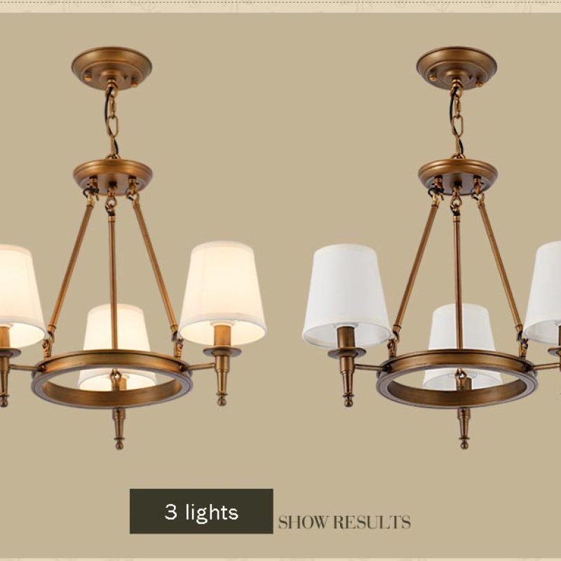 Jorrenoria Fabric Chandelier-Moonnatur