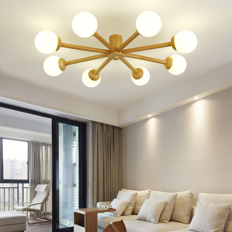 Baldenwynne Glass Ceiling Light-Moonnatur
