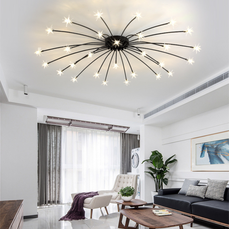 Lorreniel Glass Ceiling Light-Moonnatur