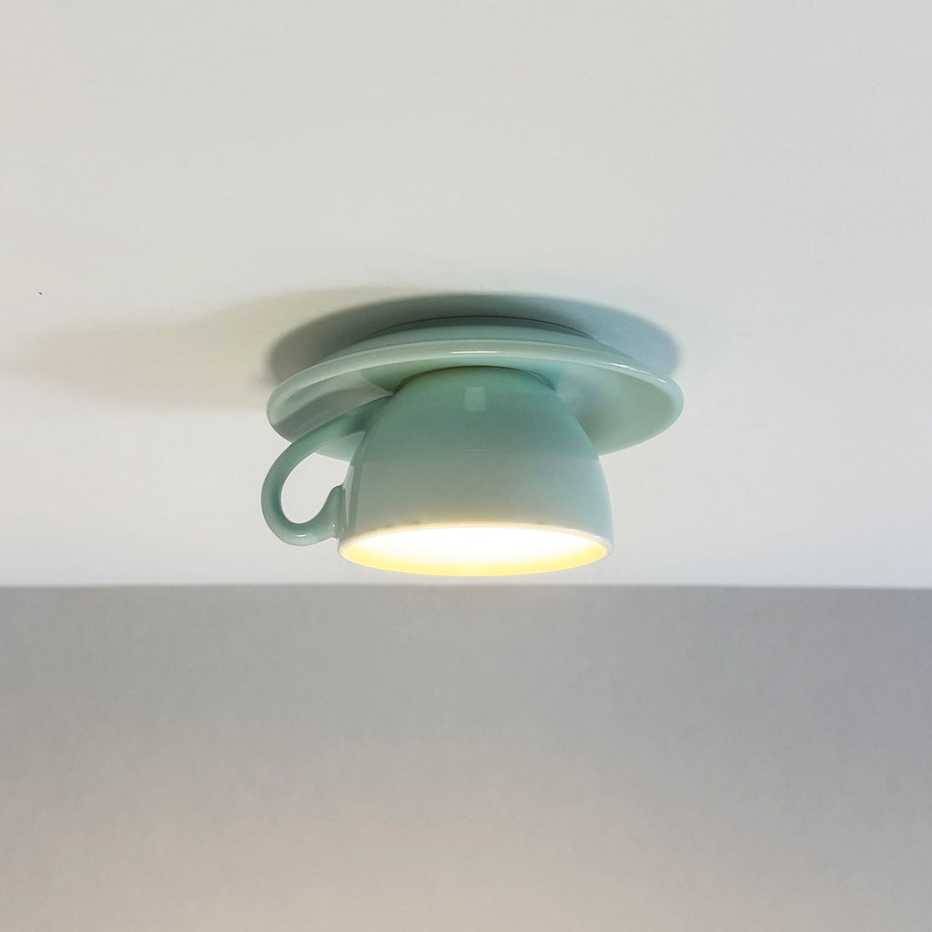 Laderelle Ceramic Ceiling Light-Moonnatur