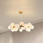Lathenora Glass Chandelier-Moonnatur