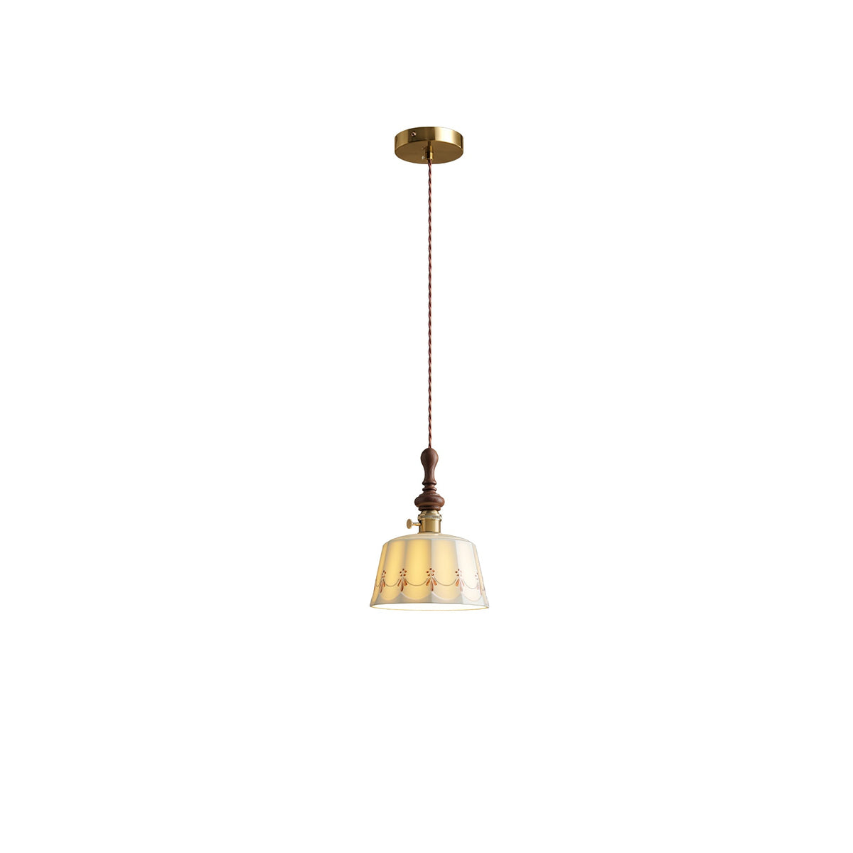 Darnelelle Ceramic Pendant Light-Moonnatur
