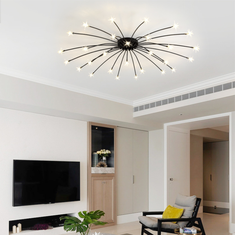 Lorreniel Glass Ceiling Light-Moonnatur