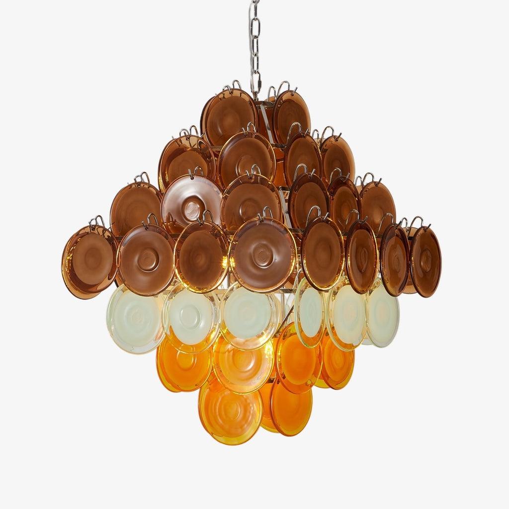 Cambergrove Glass Chandelier-Moonnatur