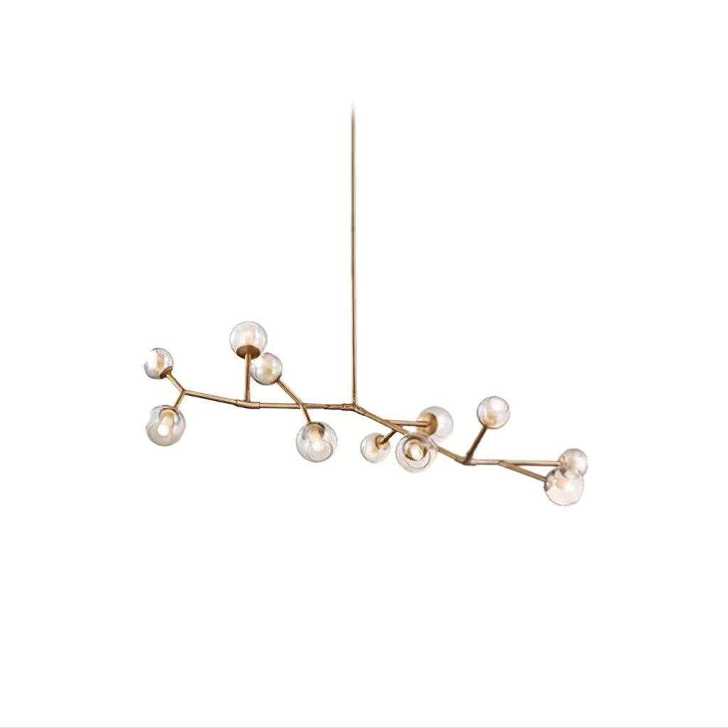 Nethenwren Glass Chandelier-Moonnatur
