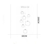 Lorrenenis Acrylic Pendant Light-Moonnatur