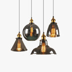 Wardenorie Glass Pendant Light-Moonnatur