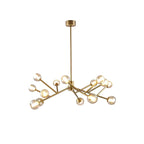 Nethenwren Glass Chandelier-Moonnatur