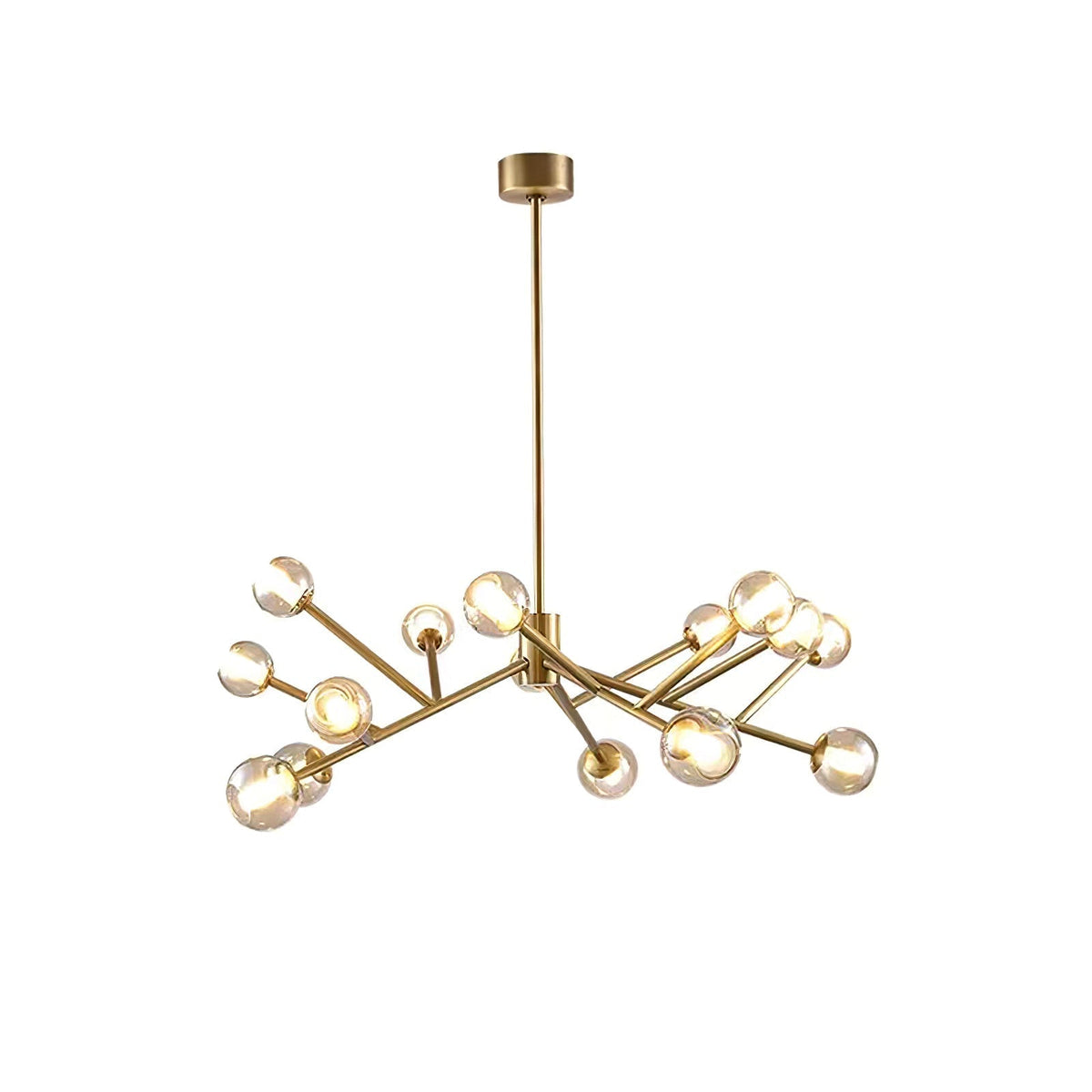 Nethenwren Glass Chandelier-Moonnatur