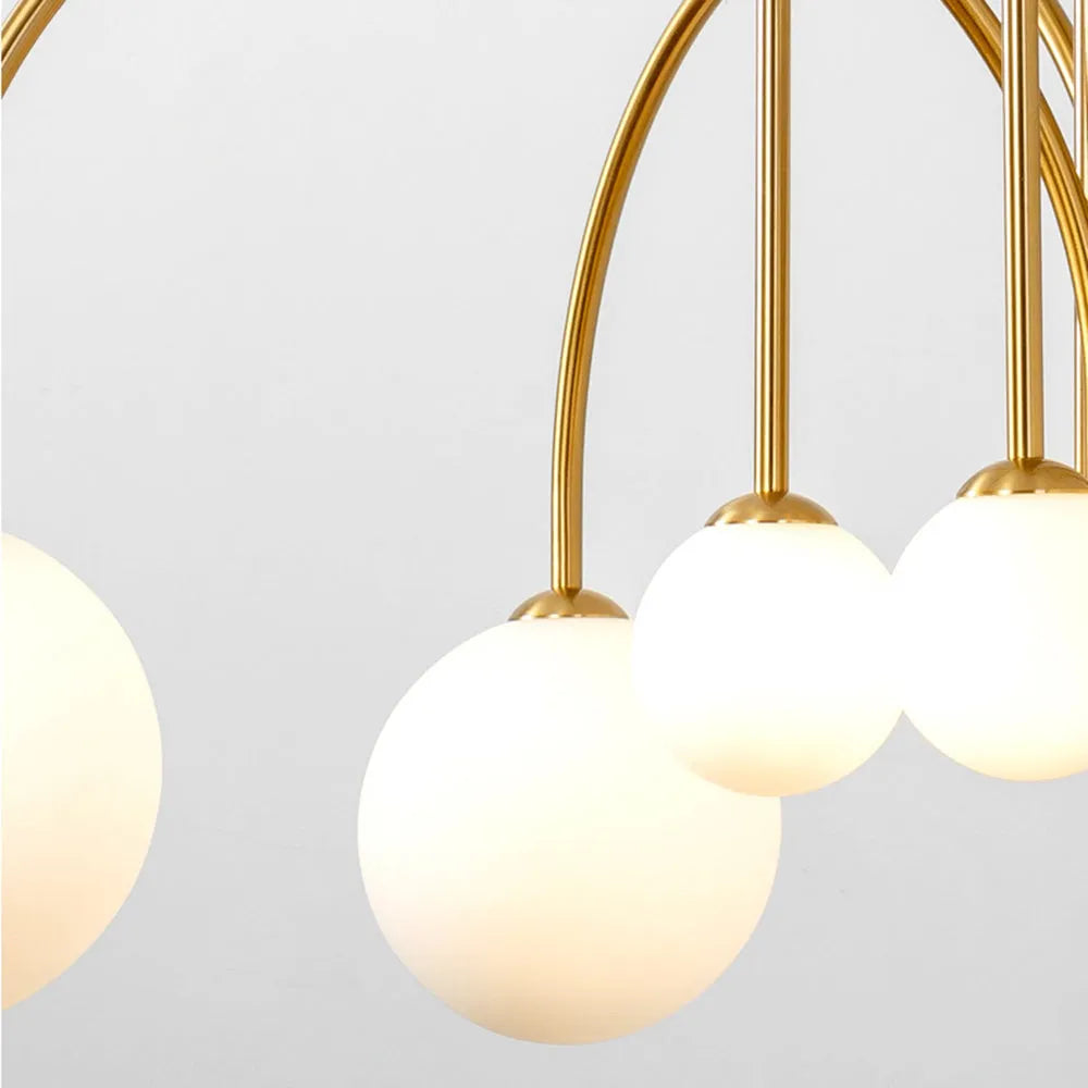 Monica Pendant Light Double Layer Glass Bubble - Neutralighting