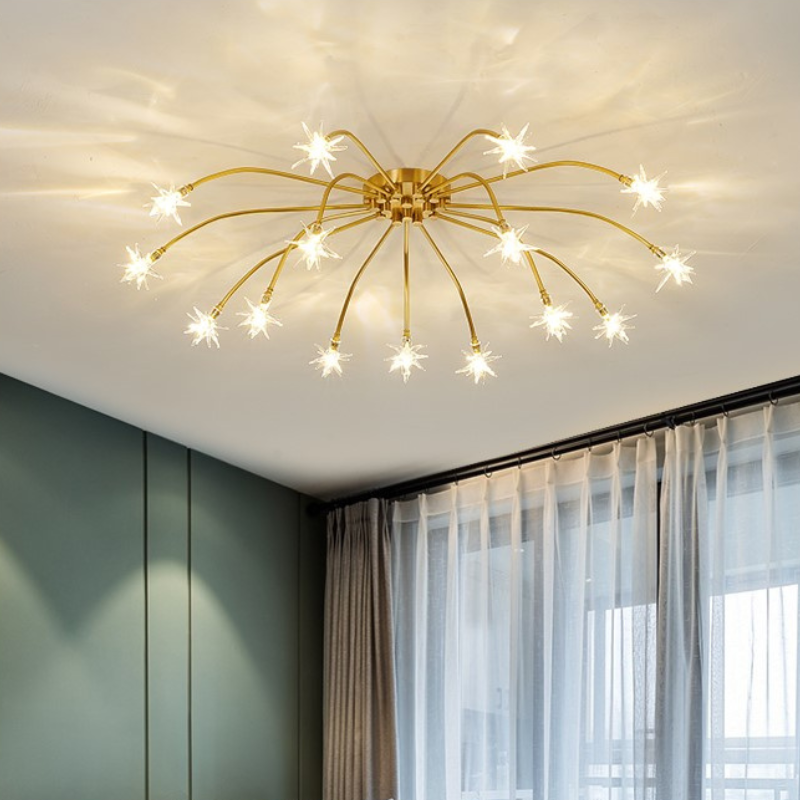 Lorreniel Glass Ceiling Light-Moonnatur