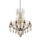 Laderford Wood Chandelier-Moonnatur