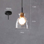 Langrenlyn Glass Pendant Light-Moonnatur