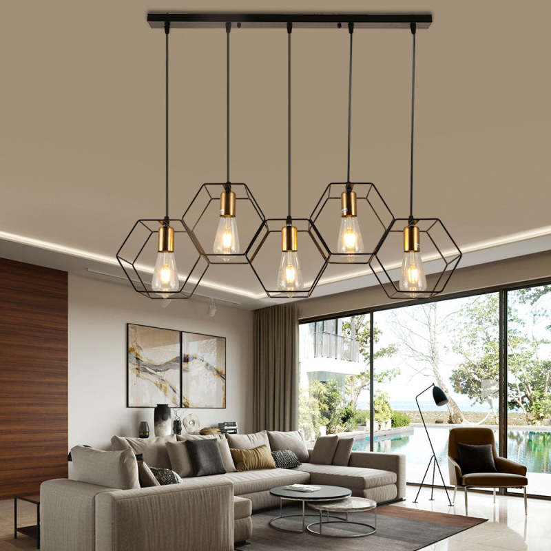 Brenelenis Metal Pendant Light-Moonnatur