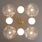 Kilvenelle Glass Chandelier-Moonnatur