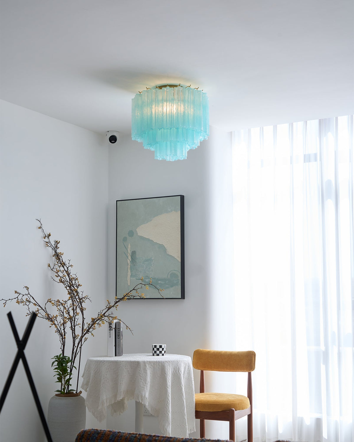 Rovenlynne Glass Ceiling Light-Moonnatur