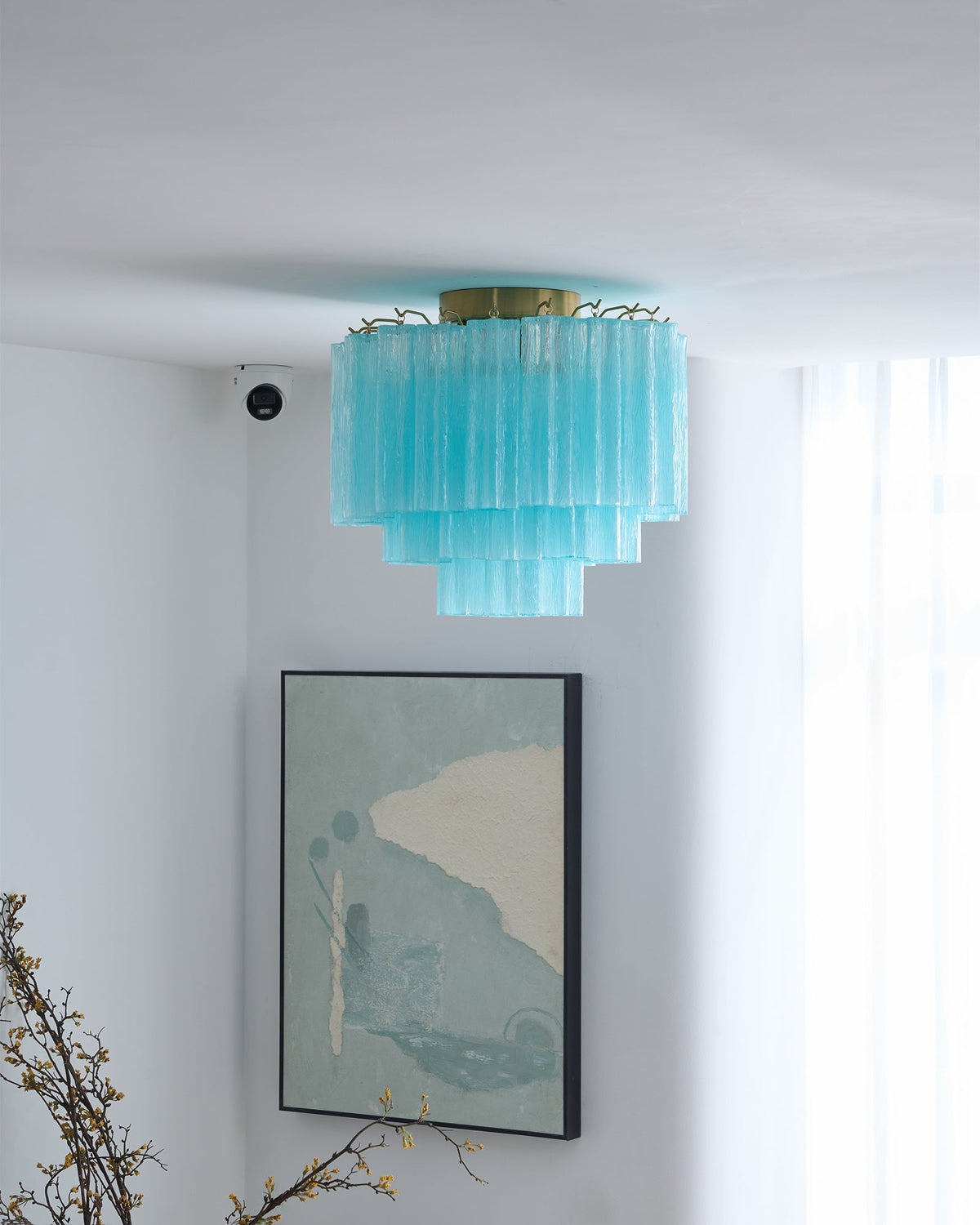 Rovenlynne Glass Ceiling Light-Moonnatur