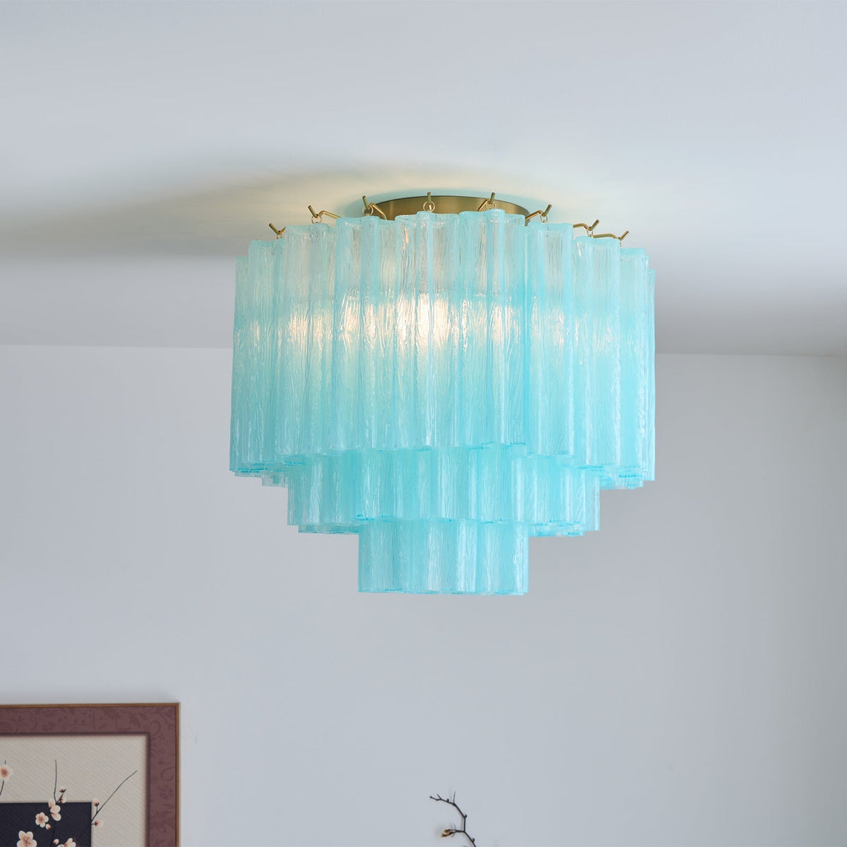 Rovenlynne Glass Ceiling Light-Moonnatur