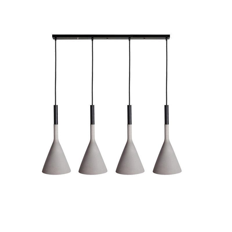 Corvessa Concrete Pendant Light-Moonnatur