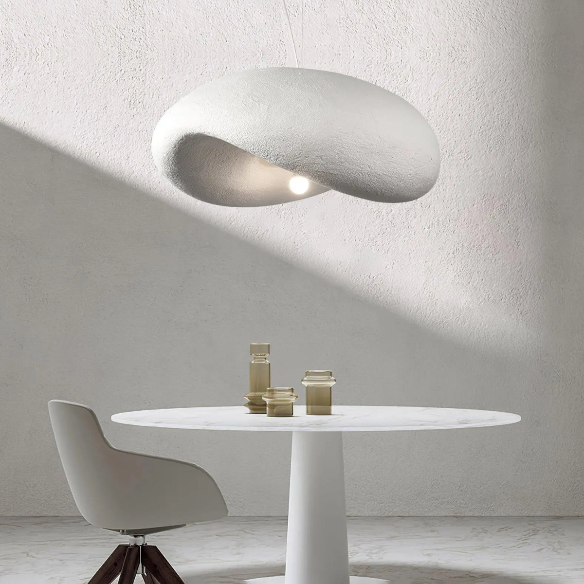Nomo Modern Cloud-shape Wabi Sabi Style Pendant Light - Neutralighting