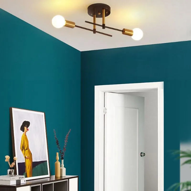 Finverheath Metal Ceiling Light-Moonnatur