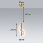 Beldeneris Metal Pendant Light-Moonnatur