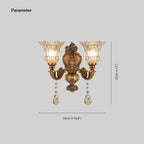 Hadrenena Glass Wall Light-Moonnatur