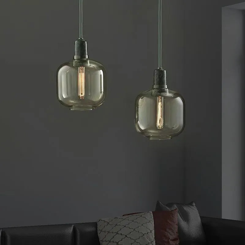 Wardenelia Glass Pendant Light-Moonnatur