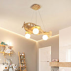 Fendelden Wood Pendant Light-Moonnatur