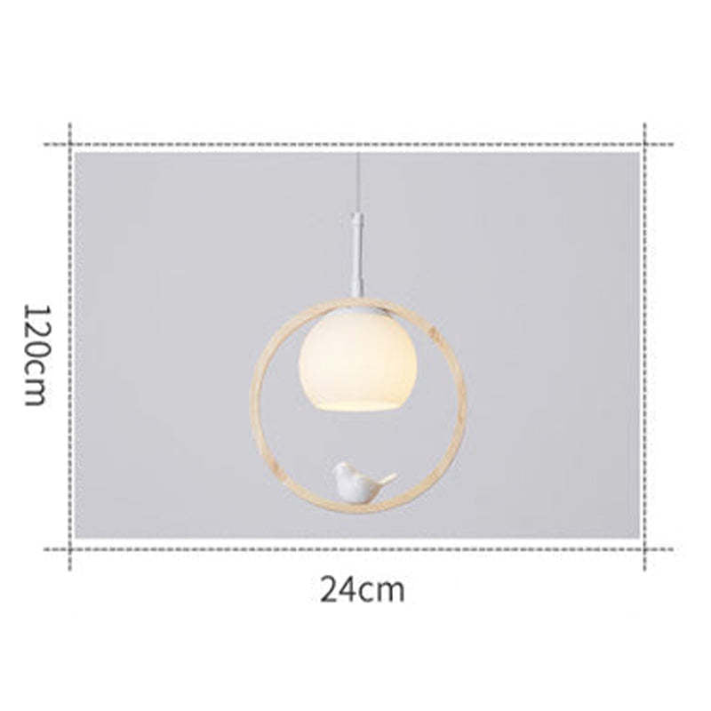 Fenrenden Wood Pendant Light-Moonnatur
